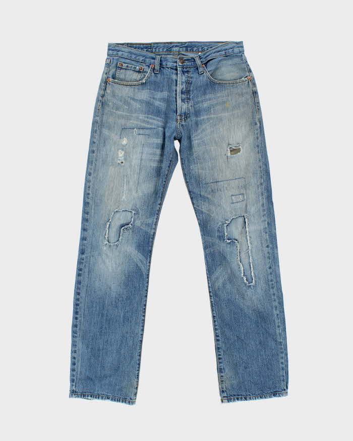 Vintage 90s Levi's 501XX Distressed Jeans - W33 L32