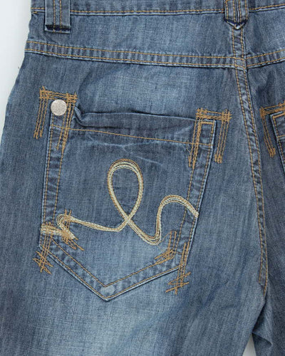 Vintage Y2K 00s Ecko UNTLD Baggy Fit Wide Leg Denim Jeans - W30 L30