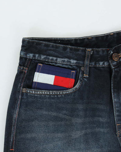 Tommy Hilfiger x Romeo Hunte Y2K Dark Wash Denim Wide Leg Jeans - W34 L29