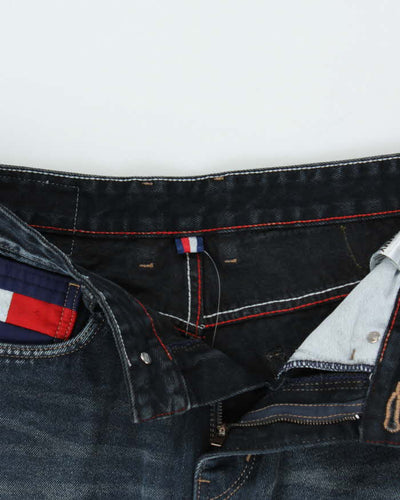 Tommy Hilfiger x Romeo Hunte Y2K Dark Wash Denim Wide Leg Jeans - W34 L29
