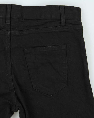 SS2015 Saint Laurent D02 Black Ripped Knee Skinny Jeans - W32 L33