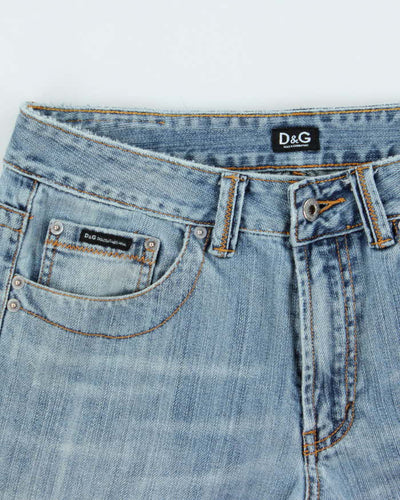 Vintage Y2K 00s D&G Straight Leg Denim Jeans - W32 L28