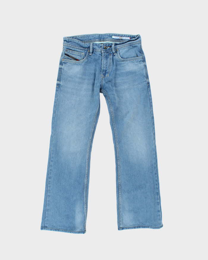 SS2019 Diesel DNA Light Wash Denim Straight Leg Bootcut Jeans - W30 L28