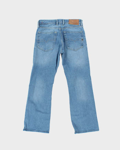 SS2019 Diesel DNA Light Wash Denim Straight Leg Bootcut Jeans - W30 L28