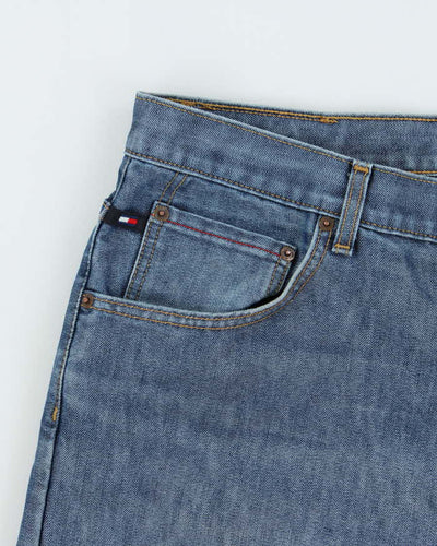 Vintage Y2K 00s Tommy Hilfiger Two-Tone Wash Wide Leg Jeans - W38 L32