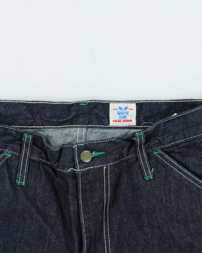 Vintage 00s White Oak Denim Selvedge Straight Leg Contrast Stitch Jeans - W36 L30