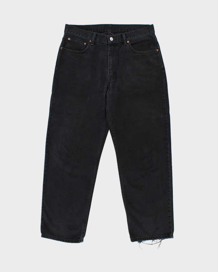 Vintage Levi's 505 Black Straight Leg Jeans - W34 L29