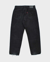 Vintage Levi's 505 Black Straight Leg Jeans - W34 L29