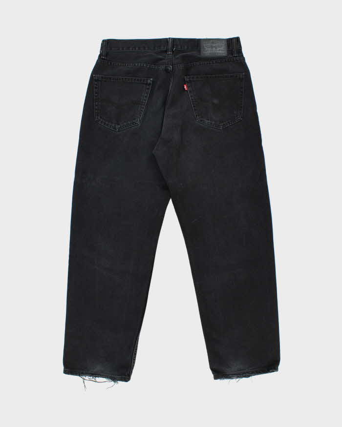 Vintage Levi's 505 Black Straight Leg Jeans - W34 L29