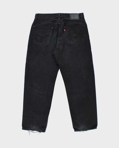 Vintage Levi's 505 Black Straight Leg Jeans - W34 L29