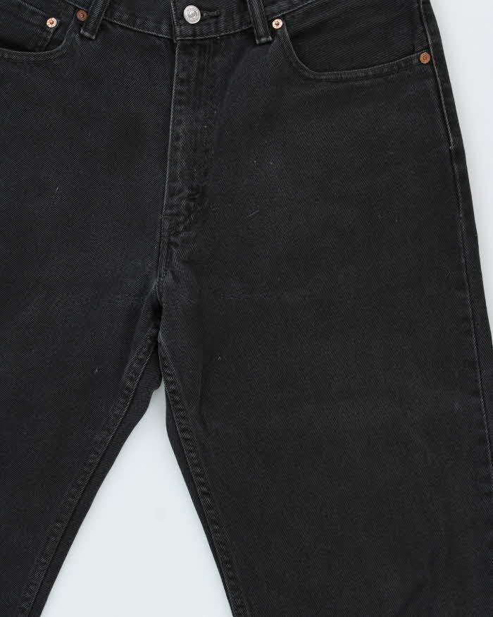 Vintage Levi's 505 Black Straight Leg Jeans - W34 L29