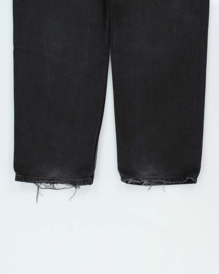 Vintage Levi's 505 Black Straight Leg Jeans - W34 L29
