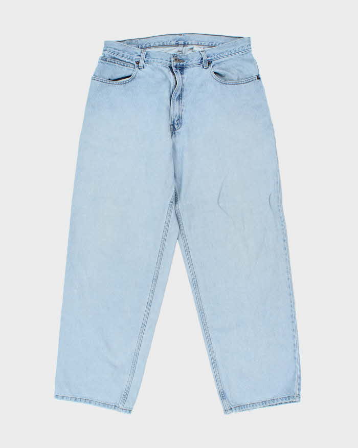 Vintage 1990s Levi's 595 Baggy Straight Fit Jeans - W34 L32
