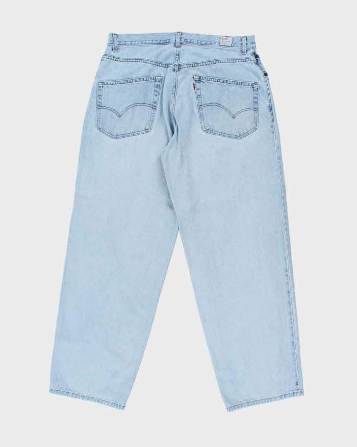 Vintage 1990s Levi's 595 Baggy Straight Fit Jeans - W34 L32