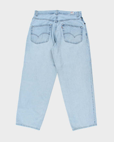 Vintage 1990s Levi's 595 Baggy Straight Fit Jeans - W34 L32