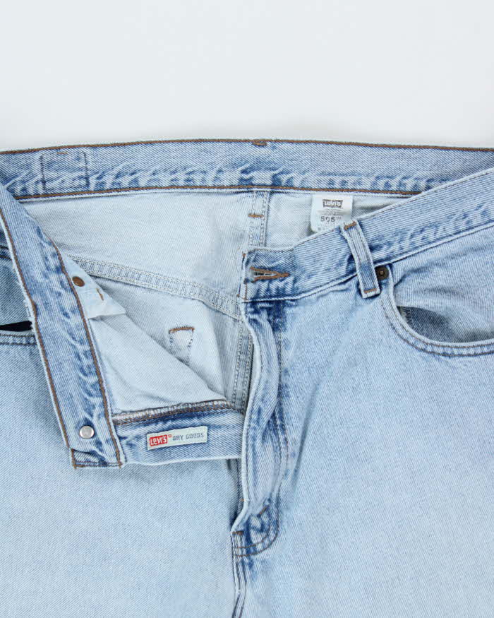 Vintage 1990s Levi's 595 Baggy Straight Fit Jeans - W34 L32