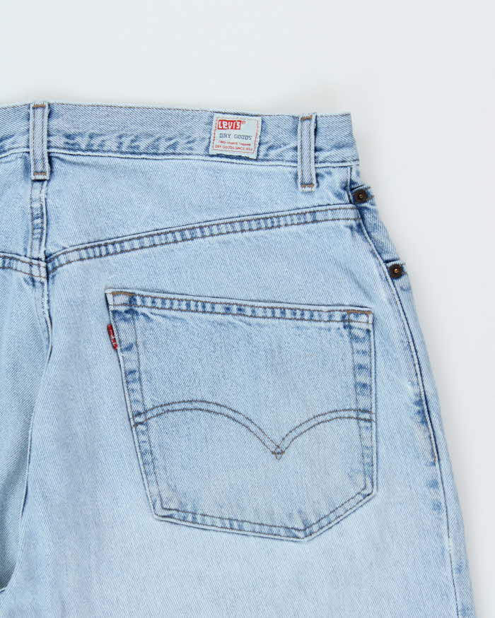 Vintage 1990s Levi's 595 Baggy Straight Fit Jeans - W34 L32