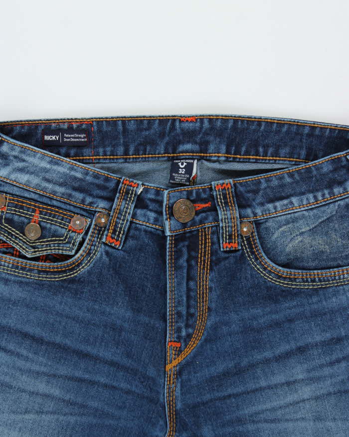 Vintage Y2K True Religion Ricky Straight Fit Jeans - W32 L28
