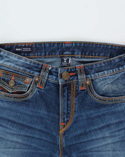 Vintage Y2K True Religion Ricky Straight Fit Jeans - W32 L28