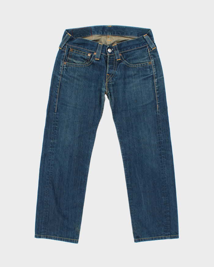 Vintage 2002 Levi's Red 01M F02 Made In Croatia Japanese Denim Straight Leg Jeans - W33 L28