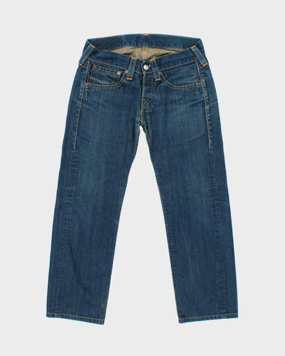 Vintage 2002 Levi's Red 01M F02 Made In Croatia Japanese Denim Straight Leg Jeans - W33 L28