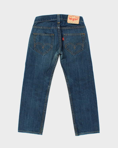 Vintage 2002 Levi's Red 01M F02 Made In Croatia Japanese Denim Straight Leg Jeans - W33 L28