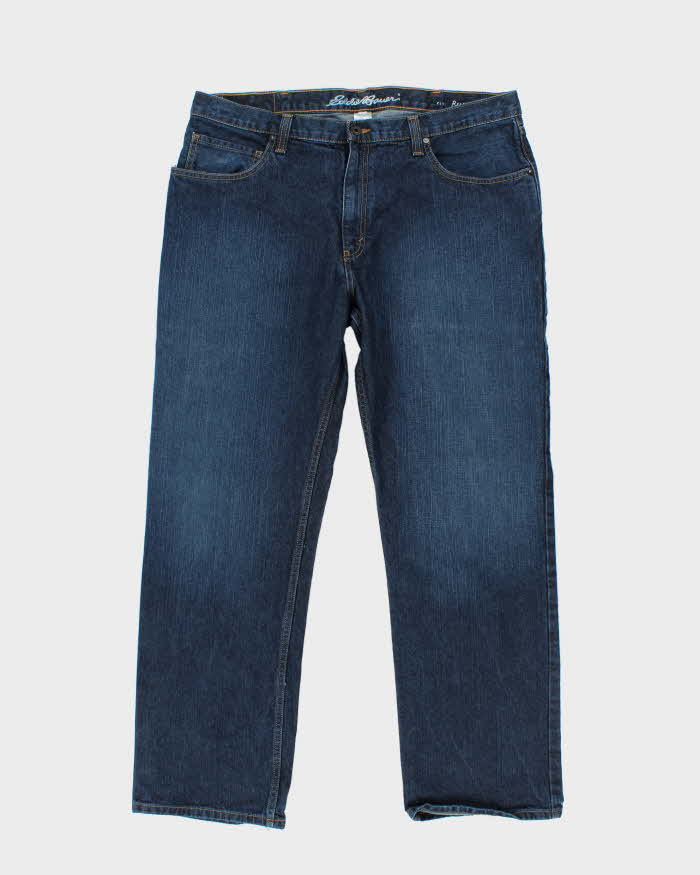 Vintage Eddie Bauer Dark Denim Relaxed Fit Jeans - W38 L32