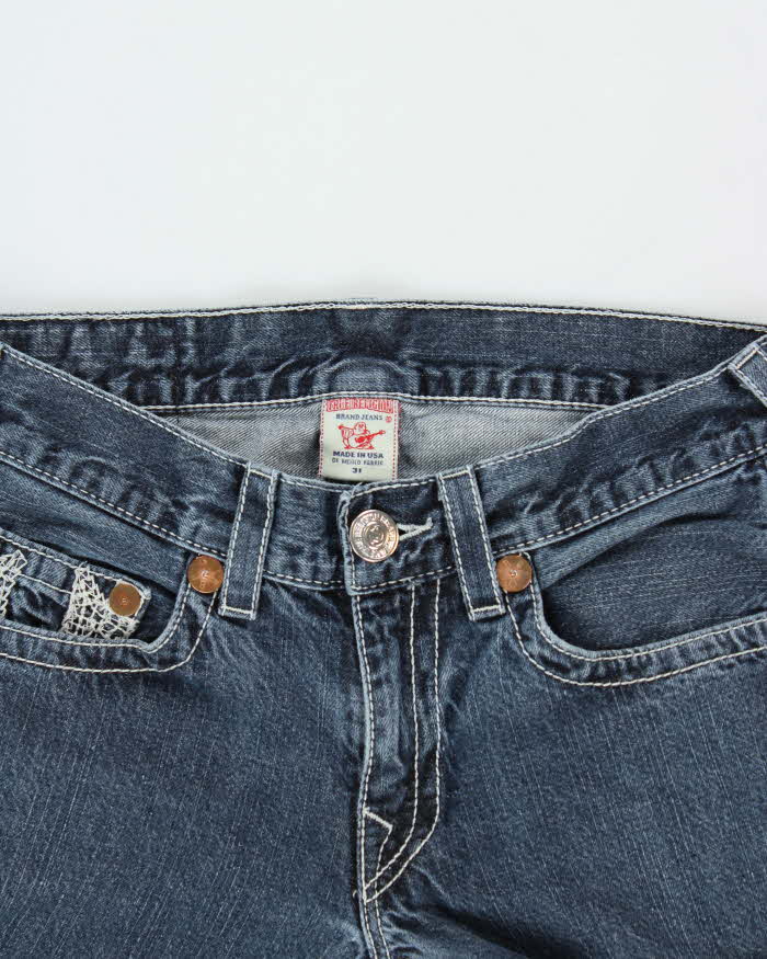 Vintage Y2K True Religion Bobby Straight Leg Jeans - W32 L34