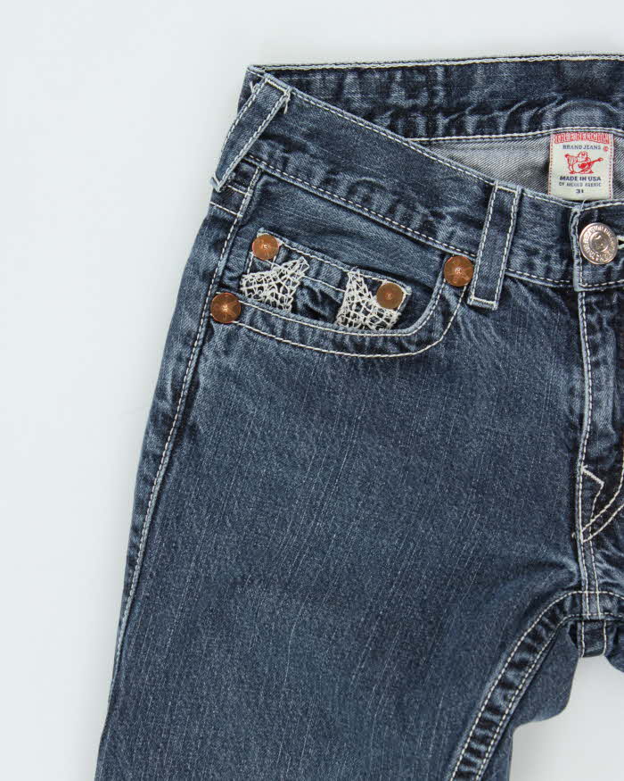 Vintage Y2K True Religion Bobby Straight Leg Jeans - W32 L34