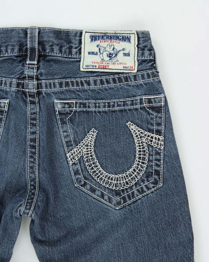Vintage Y2K True Religion Bobby Straight Leg Jeans - W32 L34