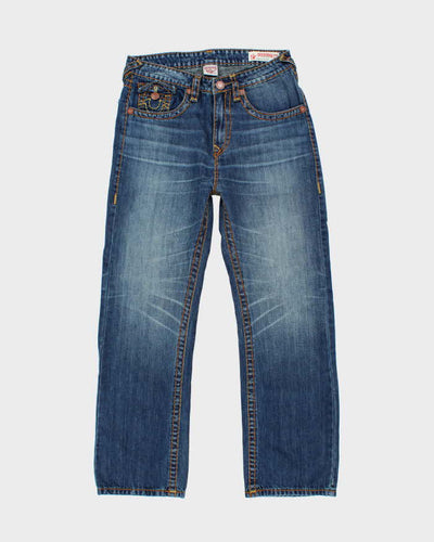 Vintage Y2K True Religion Flap Pocket Ascot Straight Leg Jeans - W31 L29