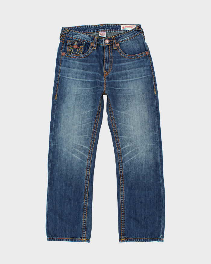 Vintage Y2K True Religion Flap Pocket Ascot Straight Leg Jeans - W31 L29