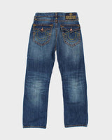 Vintage Y2K True Religion Flap Pocket Ascot Straight Leg Jeans - W31 L29