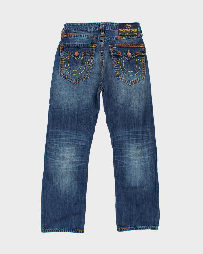 Vintage Y2K True Religion Flap Pocket Ascot Straight Leg Jeans - W31 L29