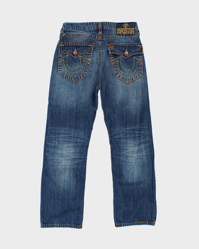 Vintage Y2K True Religion Flap Pocket Ascot Straight Leg Jeans - W31 L29