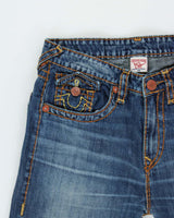 Vintage Y2K True Religion Flap Pocket Ascot Straight Leg Jeans - W31 L29