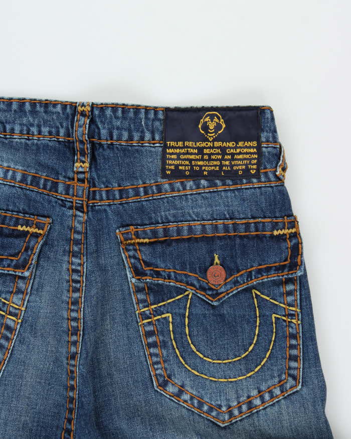 Vintage Y2K True Religion Flap Pocket Ascot Straight Leg Jeans - W31 L29