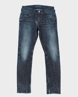 Vintage Y2K Guess x Tiesto Raw Denim Slim Fit Jeans - W31 L32