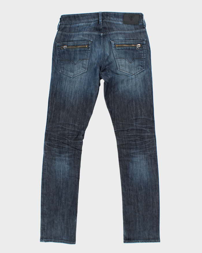 Vintage Y2K Guess x Tiesto Raw Denim Slim Fit Jeans - W31 L32