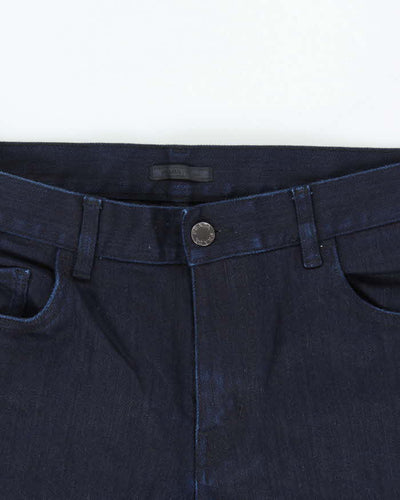 AW2018 Prada Indigo Dark Denim Tapered Straight Leg Jeans - W34 L27