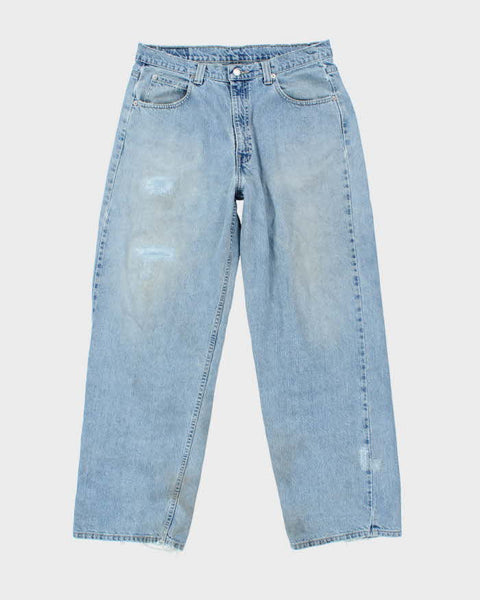 90's USA製 Levi's 550 Relaxed Fit W34 L30 Vintage 1990s Levi's L2 Baggy Fit Jeans - W34 L32 – Rokit