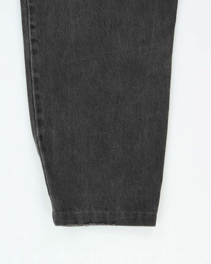 Vintage 1990s Levi's Black Label Tapered Wide Leg Jeans - W32 L27