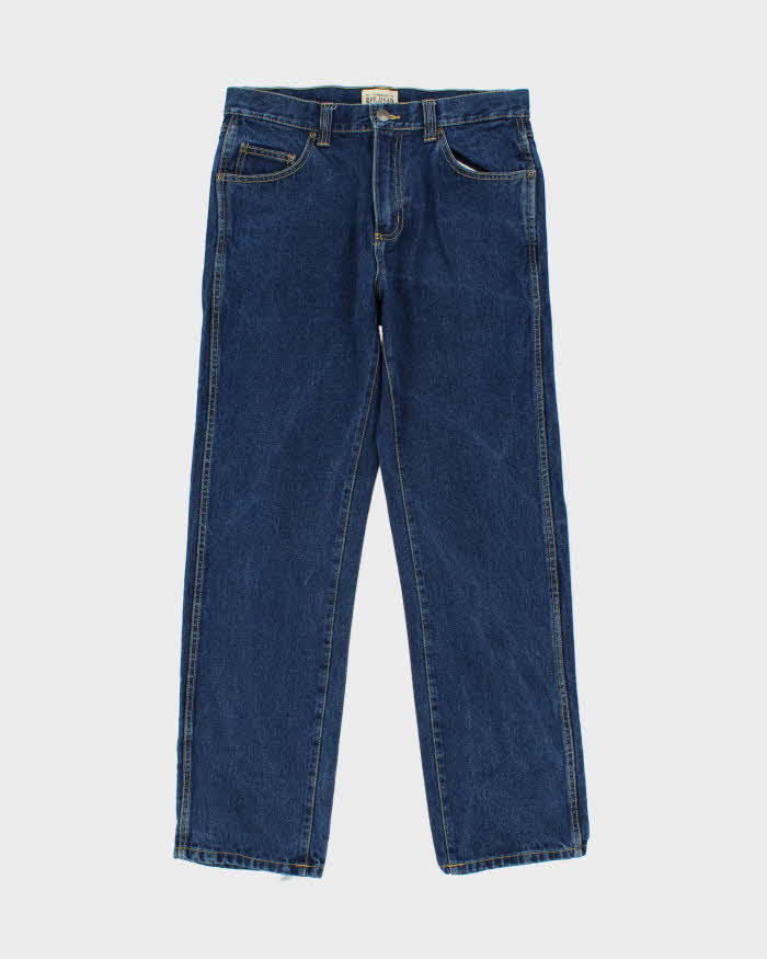 Vintage Red Head Dark Wash Denim Straight Leg Jeans - W32L32