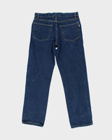 Vintage Red Head Dark Wash Denim Straight Leg Jeans - W32L32