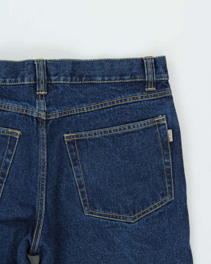Vintage Red Head Dark Wash Denim Straight Leg Jeans - W32L32