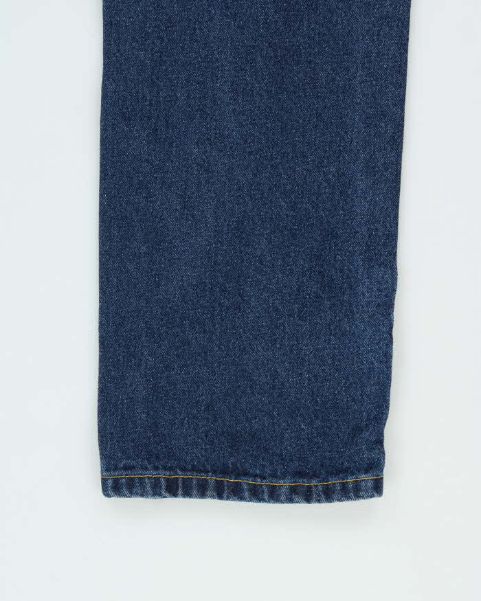 Vintage Red Head Dark Wash Denim Straight Leg Jeans - W32L32