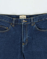 Vintage Red Head Dark Wash Denim Straight Leg Jeans - W32L32