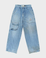 Vintage 1990s Glussco Wide Leg Denim Jeans - W30 L30