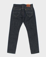 Deadstock Lee x Stussy Raw Japanese Denim Slim Straight Leg Jeans - W34 L32