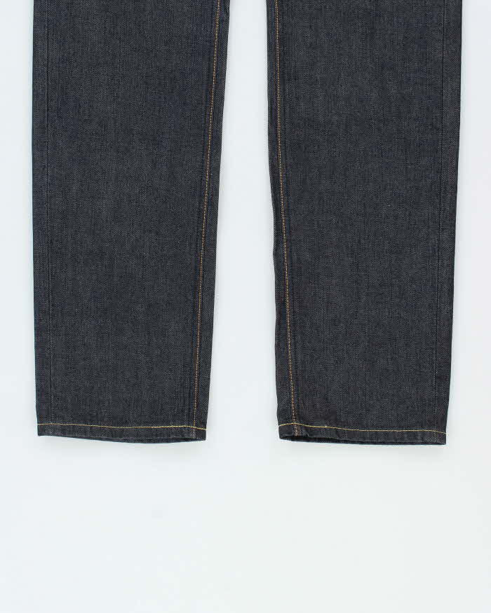 Deadstock Lee x Stussy Raw Japanese Denim Slim Straight Leg Jeans - W34 L32